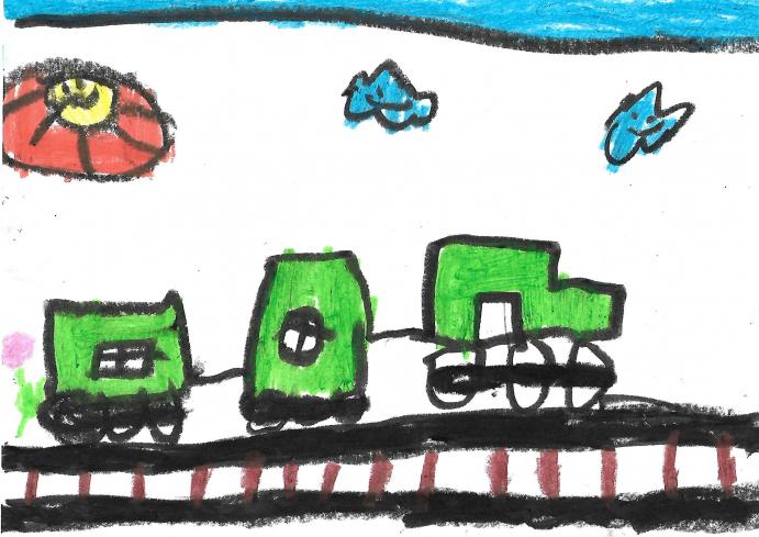 Balaskó Emma (7 éves) rajza