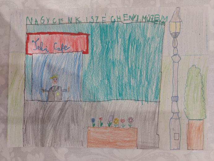 Bedő Dominik (9 éves) rajza
