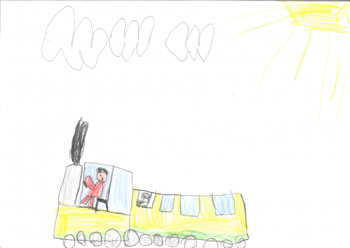 Eőri Petra (5 éves) rajza