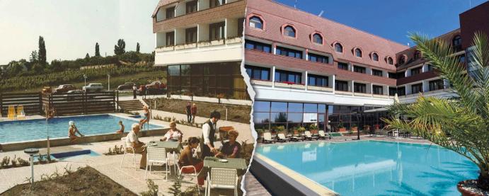 Hotel Sopron**** szálloda anno és most