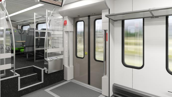 Az alacsonypadlós jármű belső tere