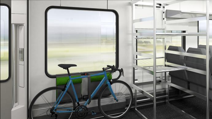 Poggyásztartók és kerékpárszállítási lehetőség