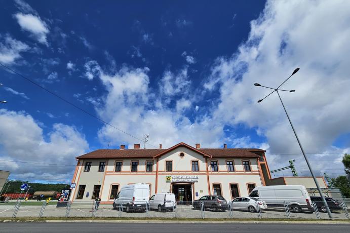 Szentgotthárd állomásépület 