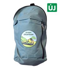 kisméretű hátizsák, zöldfölde emblémával