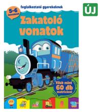 zakatoló vonatok foglalkoztató füzet